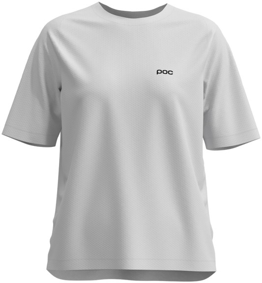 POC Women's Motion Air Short Sleeve Cycling Jersey Hydrogen White / XL