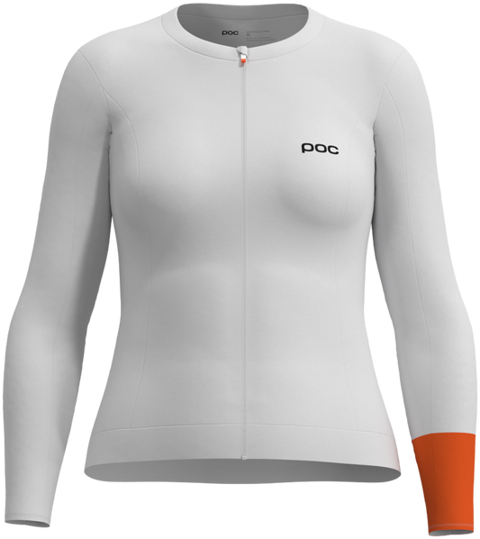 POC Women's Cadence Long Sleeve Jersey Hydrogen White / XL