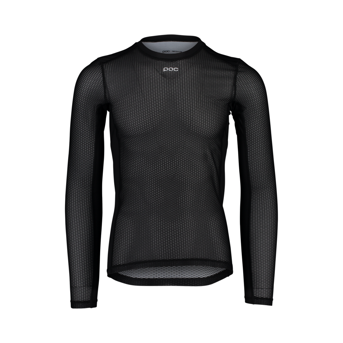 POC Men's Essential Layer Long Sleeve Cycling Jersey Uranium Black / XXL