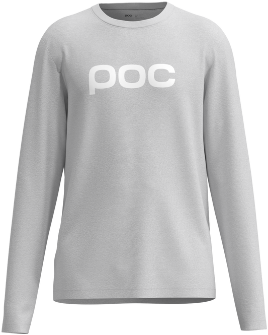 POC Men's POC Long Sleeve Tee Hydrogen White / XXL