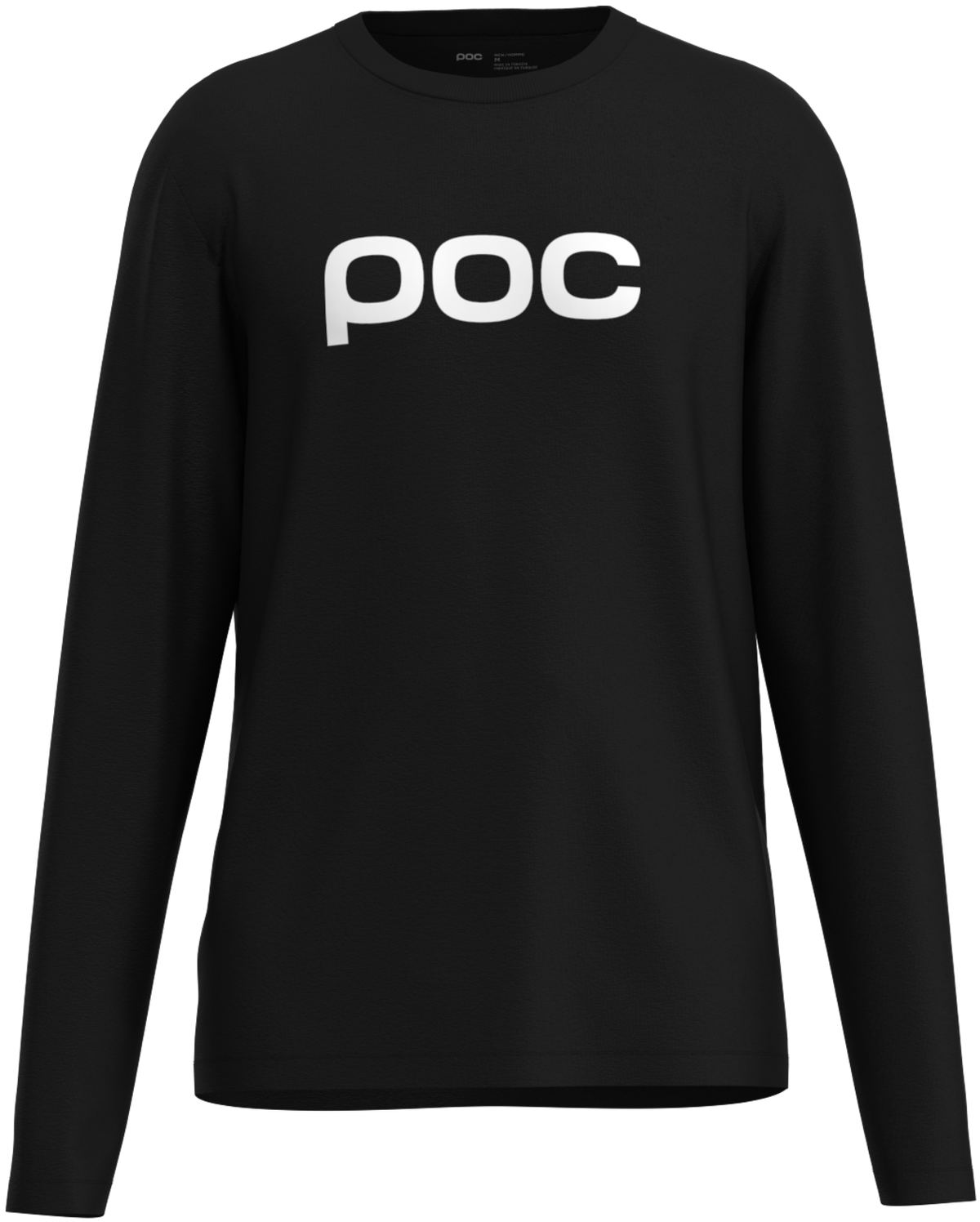 POC Men's POC Long Sleeve Tee Uranium Black / XXL