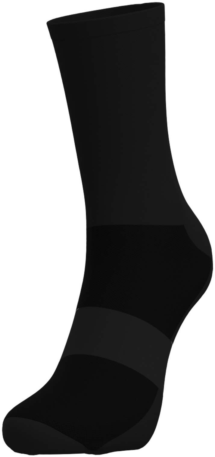 POC Cadence Long Road Cycling Socks Uranium Black / XL