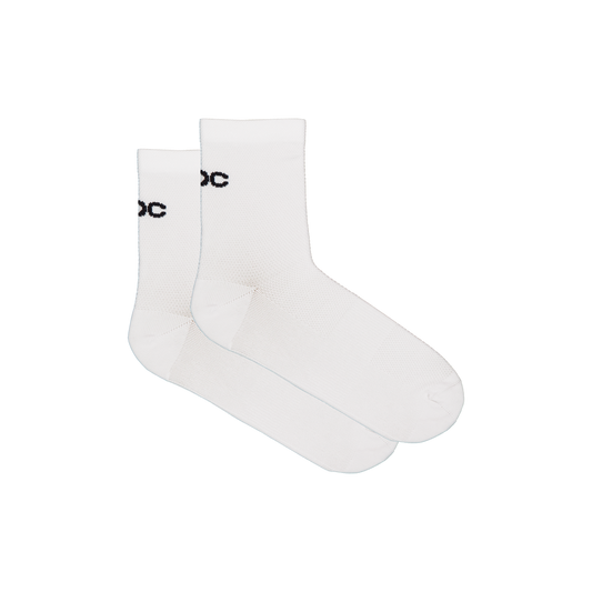 POC Cadence Air Short Road Cycling Socks Hydrogen White / XL