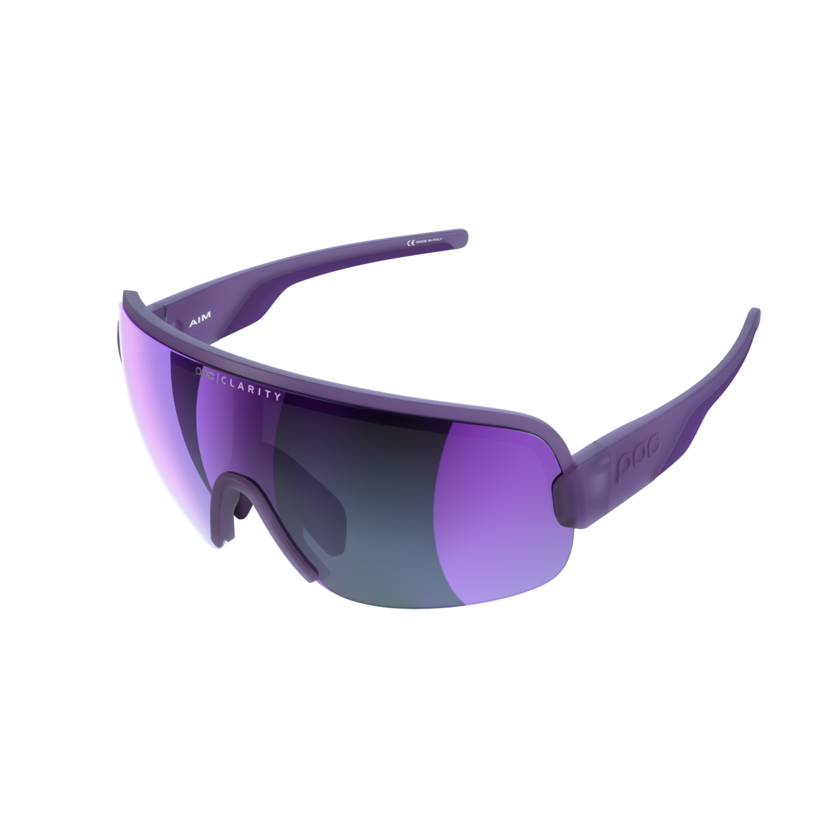 POC Aim Bike Sunglasses Sapphire Purple Translucent / CDV