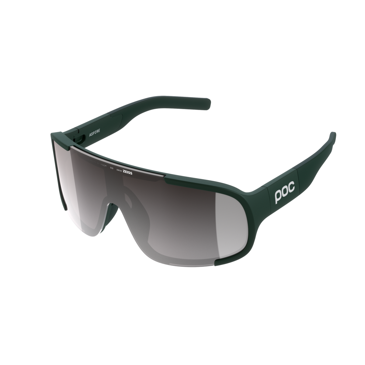POC Aspire Wide Fit Bike Sunglasses Pargasite Green/Clarity Road/Sunny Silver / One Size