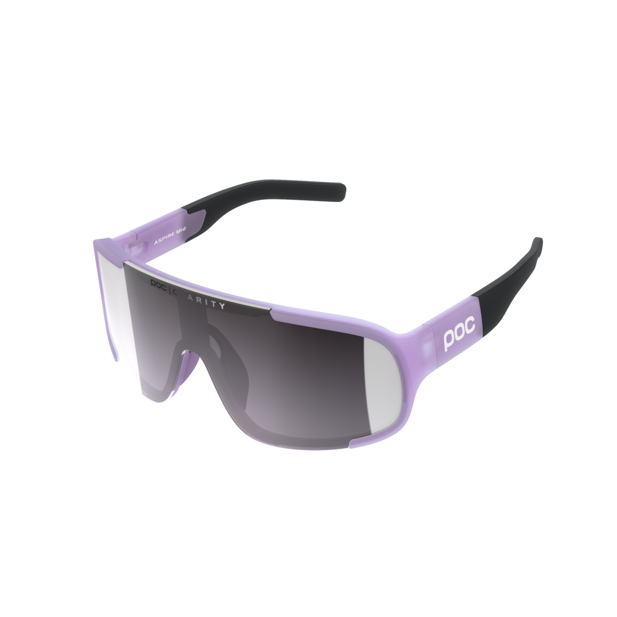 POC Aspire Mid Bike Sunglasses Purple Quartz Translucent / VSI
