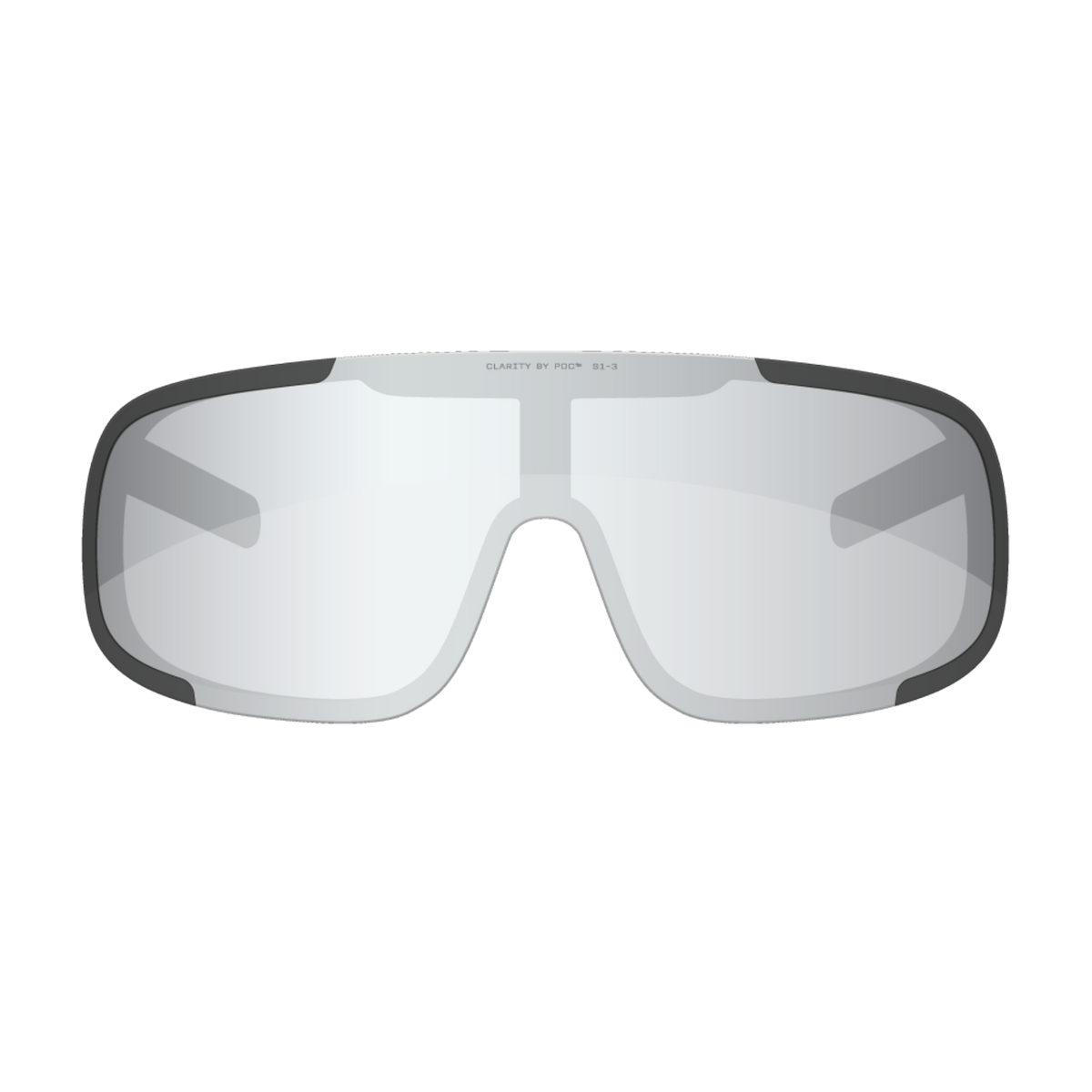 POC Aspire Photochromic Bike Sunglasses Translucent Black/Clarity Photochromic/Changeable Grey / One Size