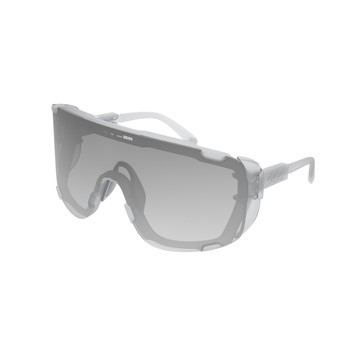 POC Devour Ultra Bike Sunglasses + Extra Lens Transparant Crystal/Clear / One Size