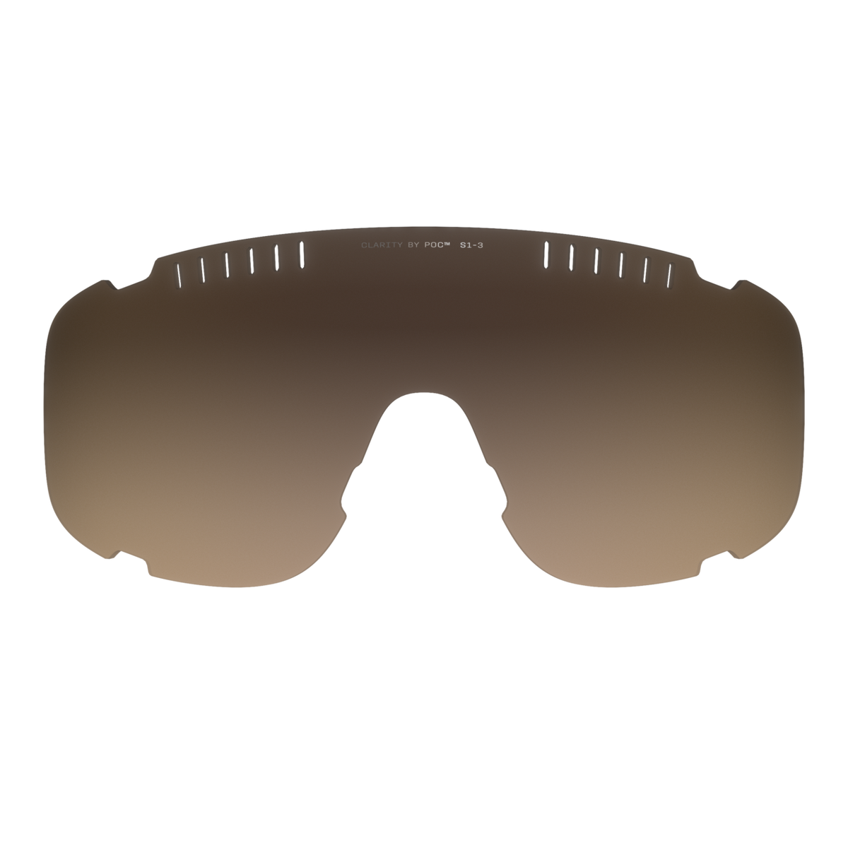 POC Devour Spare Lens Clarity Trail/Cloudy Brown / One Size