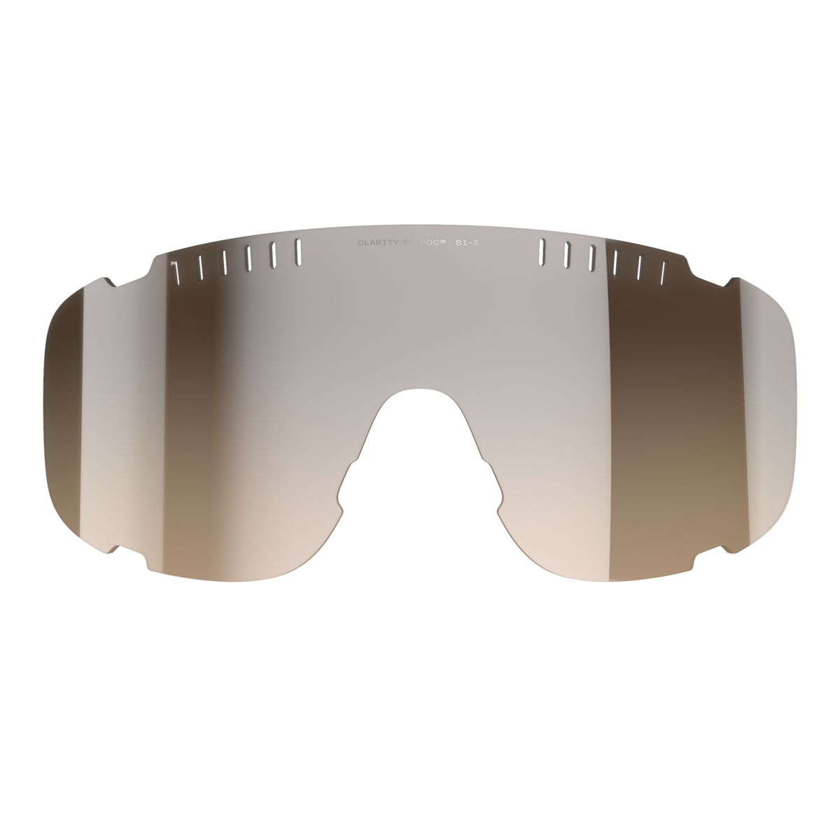 POC Devour Spare Lens Clarity Trail/Partly Sunny Silver / One Size