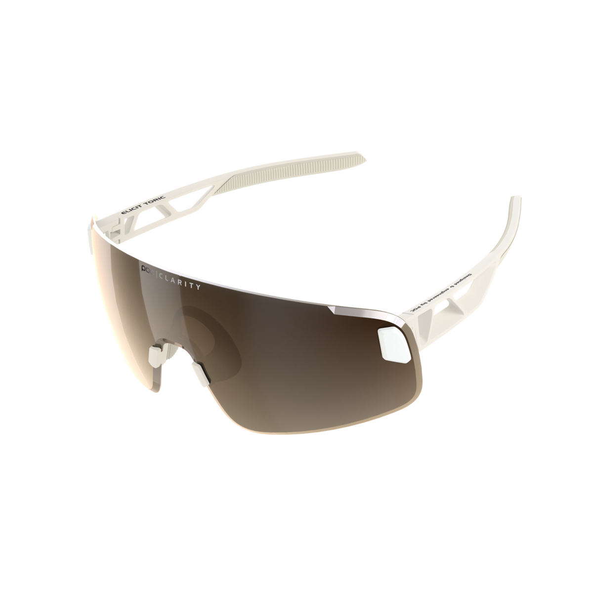 POC Elicit Toric Bike Sunglasses + Extra Lens Okenite Off-White/Clarity Trail/Partly Sunny Silver / One Size