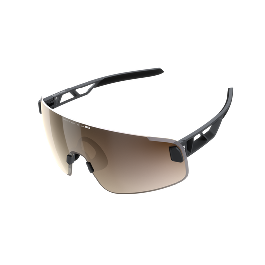POC Elicit Toric Bike Sunglasses Uranium Black/Clarity Trail/Partly Sunny Silver / One Size