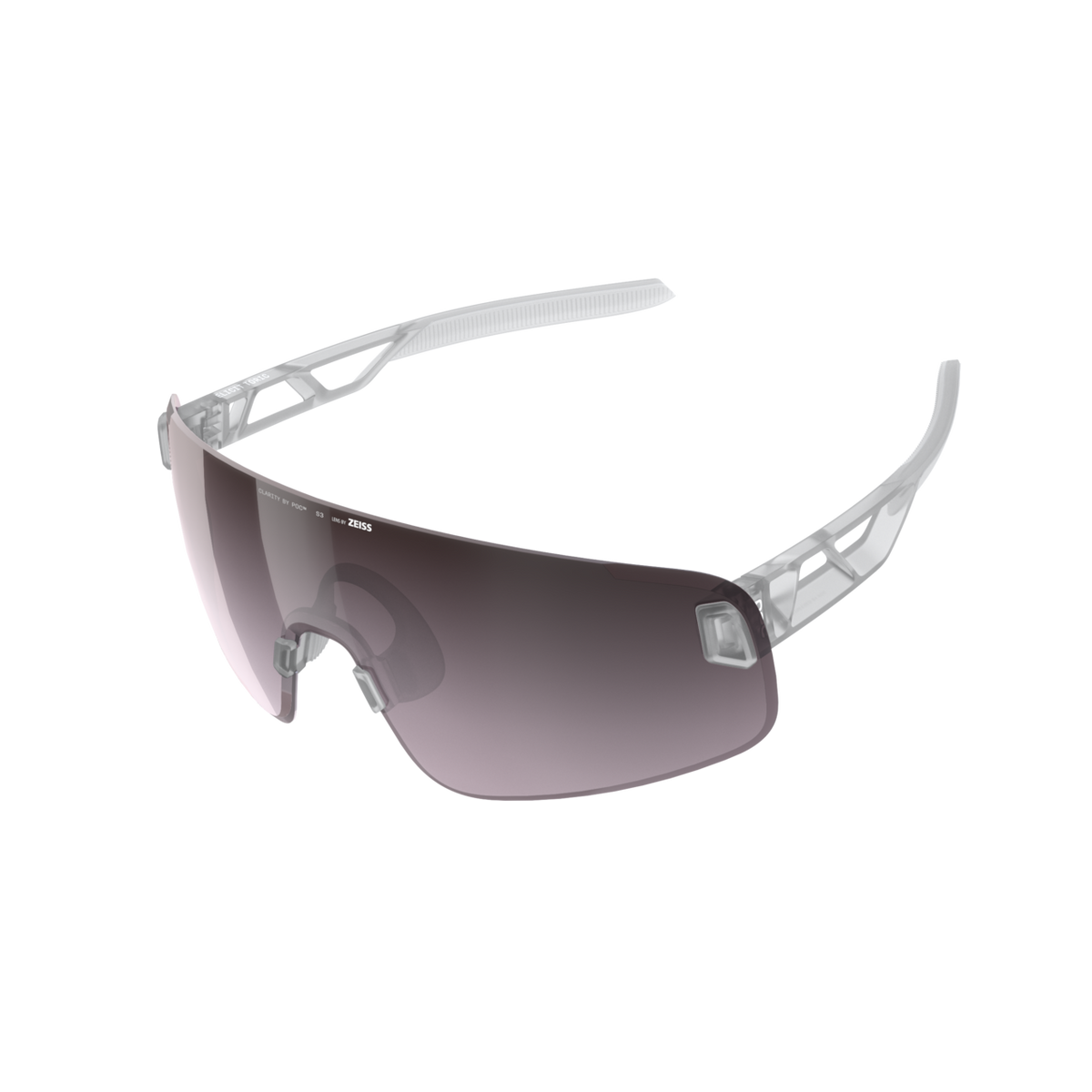 POC Elicit Toric Bike Sunglasses Translucent/Clarity Road/Sunny Silver / One Size