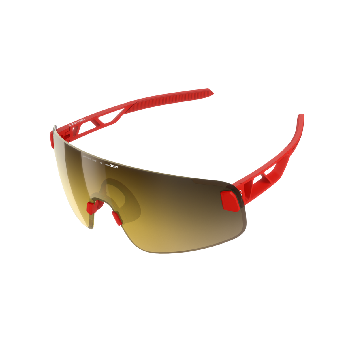 POC Elicit Toric Bike Sunglasses Prismane Red/Clarity Road/Partly Sunny Gold / One Size