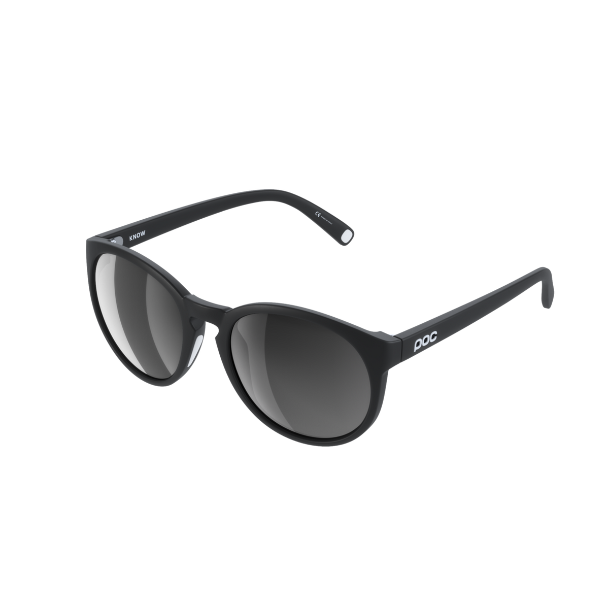 POC Know Bike Sunglasses Uranium Black/Hydrogen White/Clarity Universal/Sunny Grey / One Size