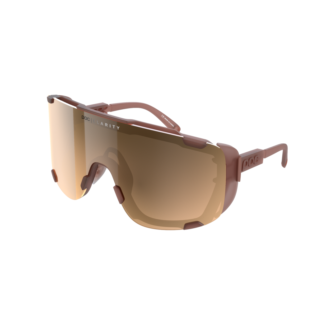 POC Devour Ultra Bike Sunglasses Himalayan Salt Translucent / BSM