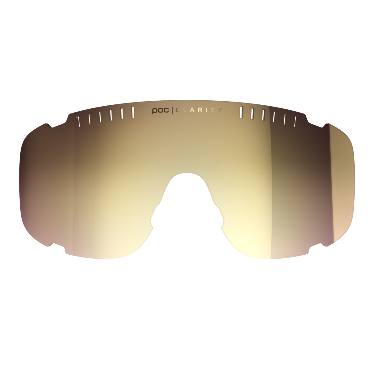 POC Devour Mid Spare Lens Clarity Road/Partly Sunny Gold / One Size