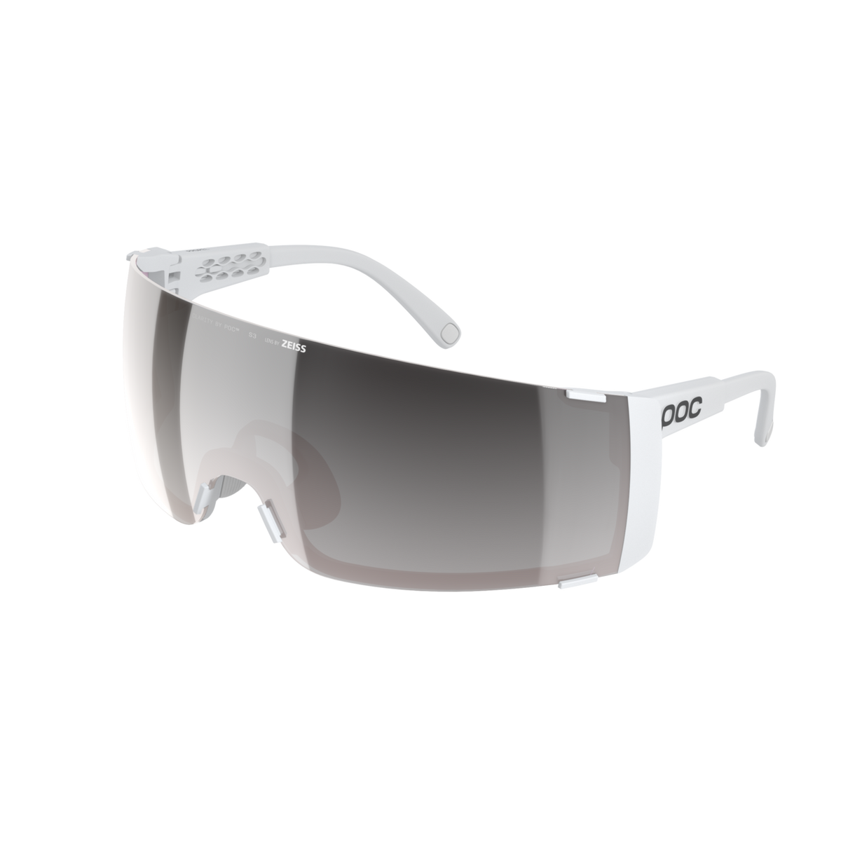 POC Propel Bike Sunglasses + Extra Lens Hydrogen White/Clarity Road/Sunny Silver / One Size