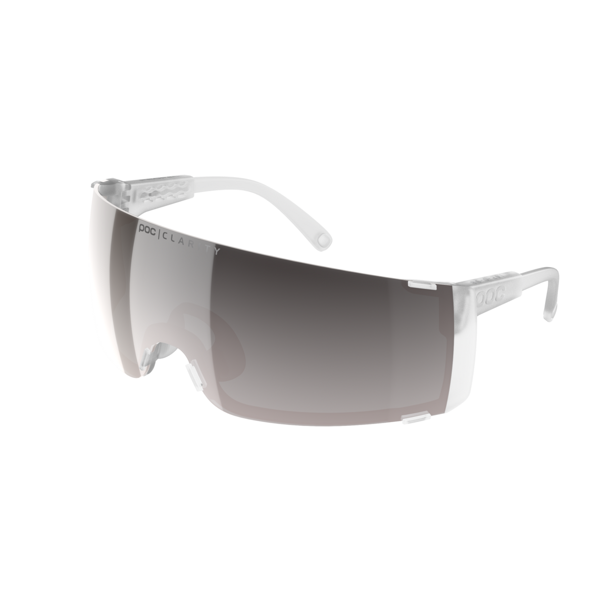 POC Propel Bike Sunglasses + Extra Lens Grey Translucent/Clarity Road/Sunny Silver / One Size