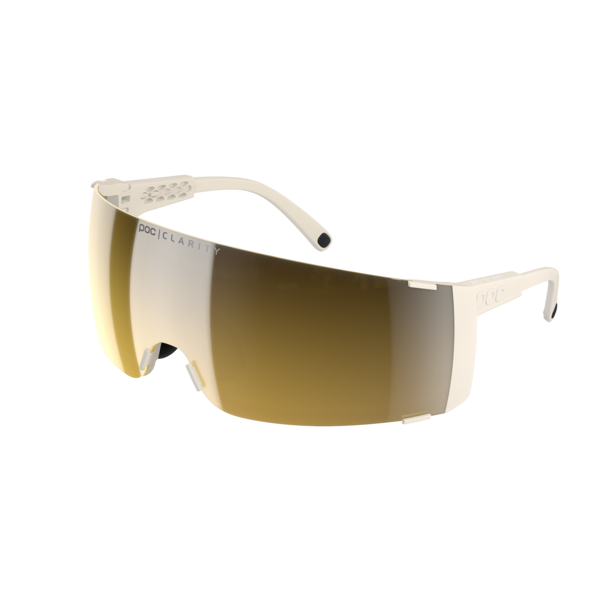 POC Propel Bike Sunglasses + Extra Lens Okenite-Off White/Clarity Road/Sunny Gold / One Size