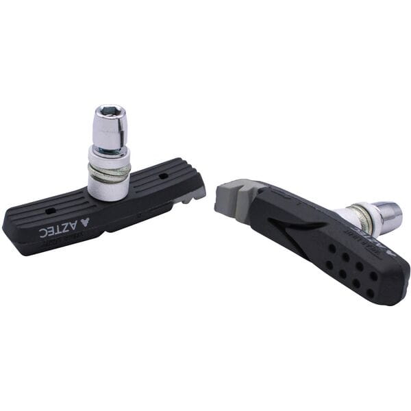Aztec V-type one-piece brake blocks, Kevlar Plus with rim rake