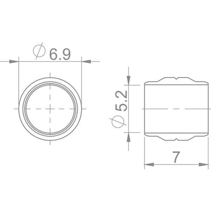 Aztec Olive 5mm Magura 8 pieces