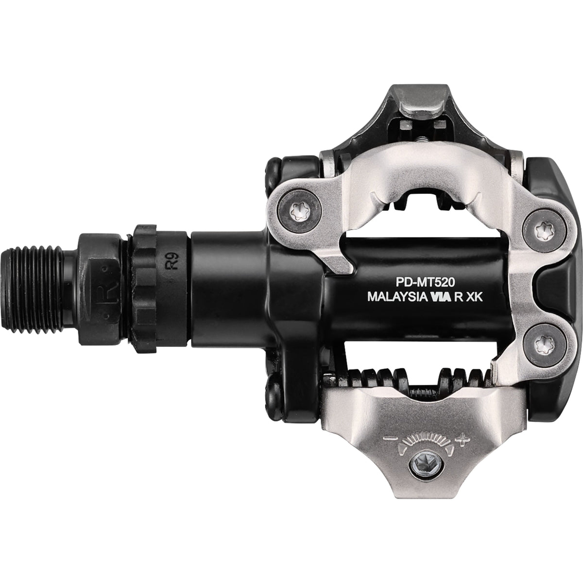 PD-MT520 SPD pedal, with SM-SH51 cleats, black
