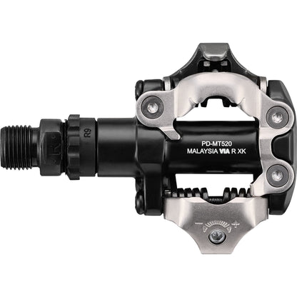 PD-MT520 SPD pedal, with SM-SH51 cleats, black