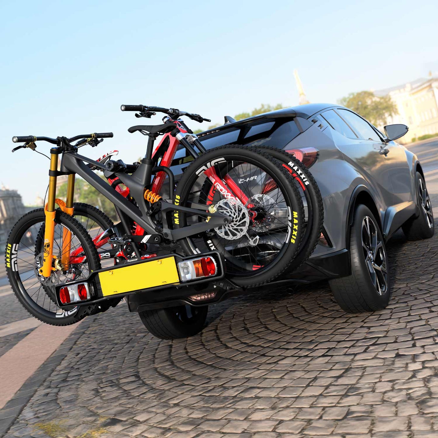 Peruzzo Siena 2 Bike Tow Ball Carrier Car Rack