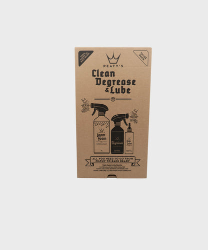Peaty's Wash Degrease Lubricate Bicycle Cleaning Kit