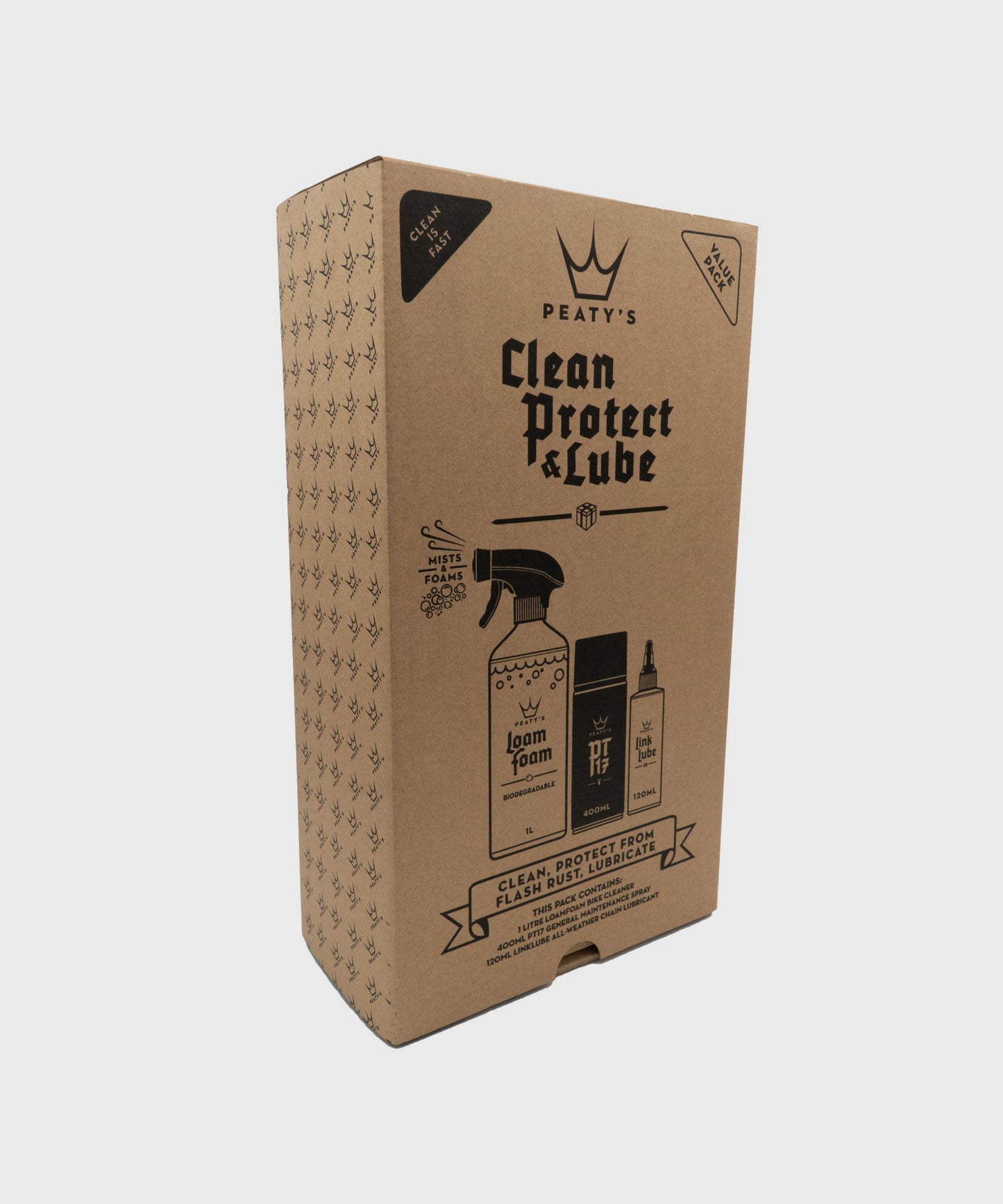 Peaty's Wash Prevent Lubricate Bicycle Cleaning Kit