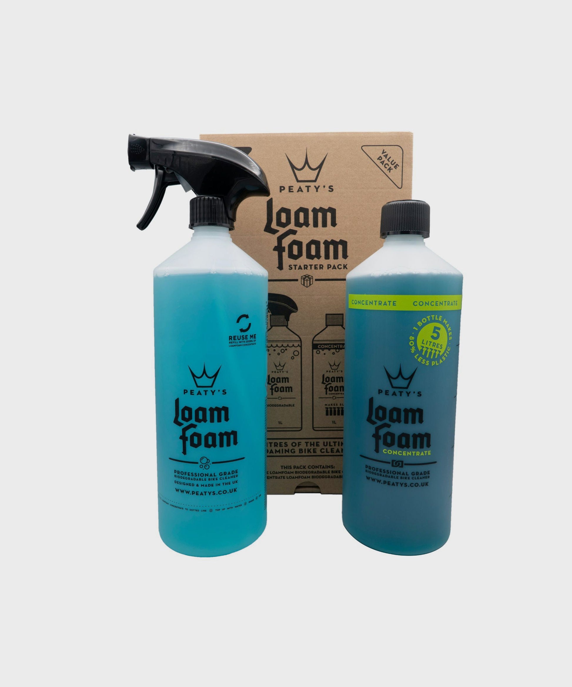Peaty's Peatys LoamFoam Starter Pack Bicycle Cleaning Kit