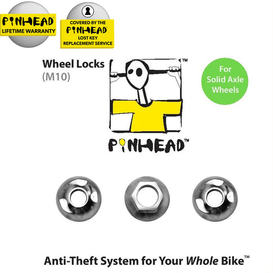 Pinhead Solid Axle Wheel Lock (M10)