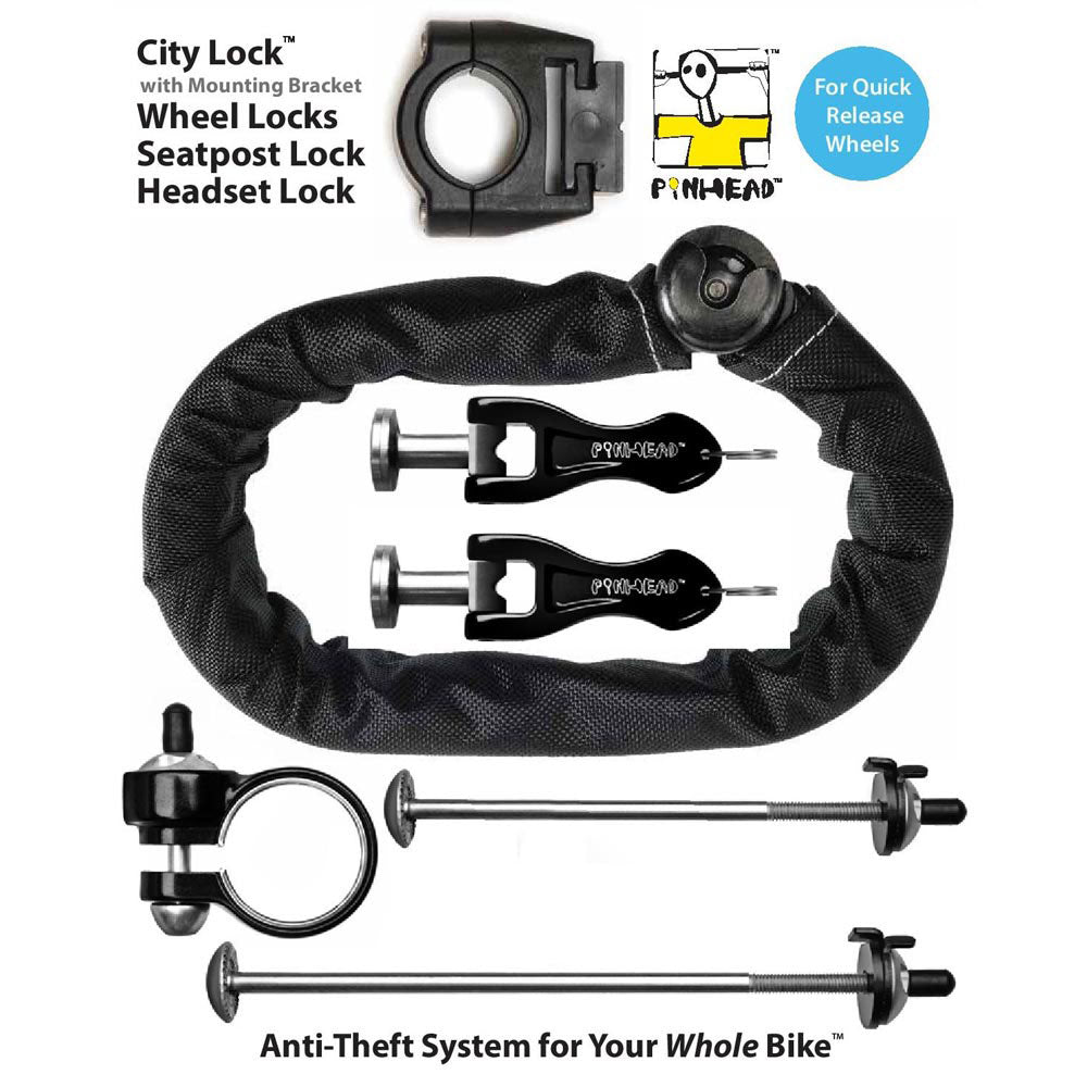 Pinhead City Lock Pack With Bracket