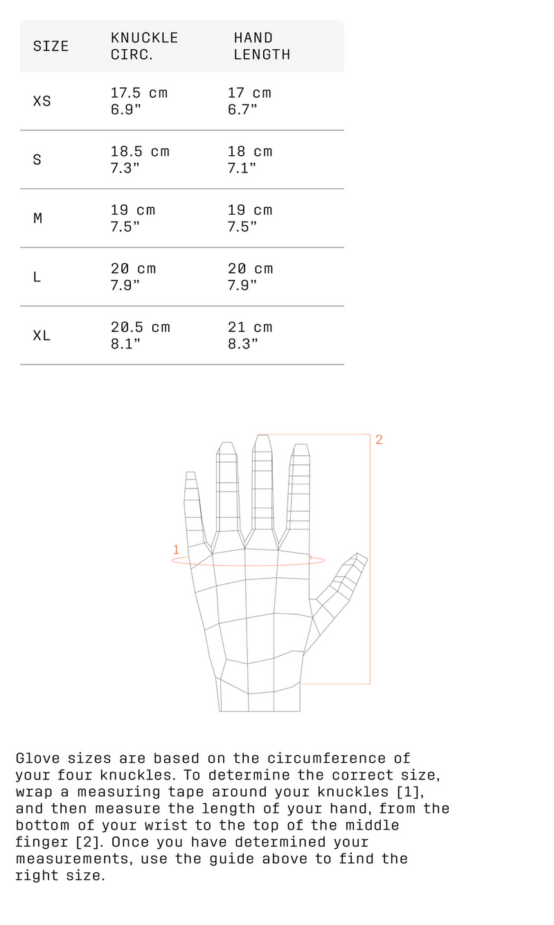 POC official size guide