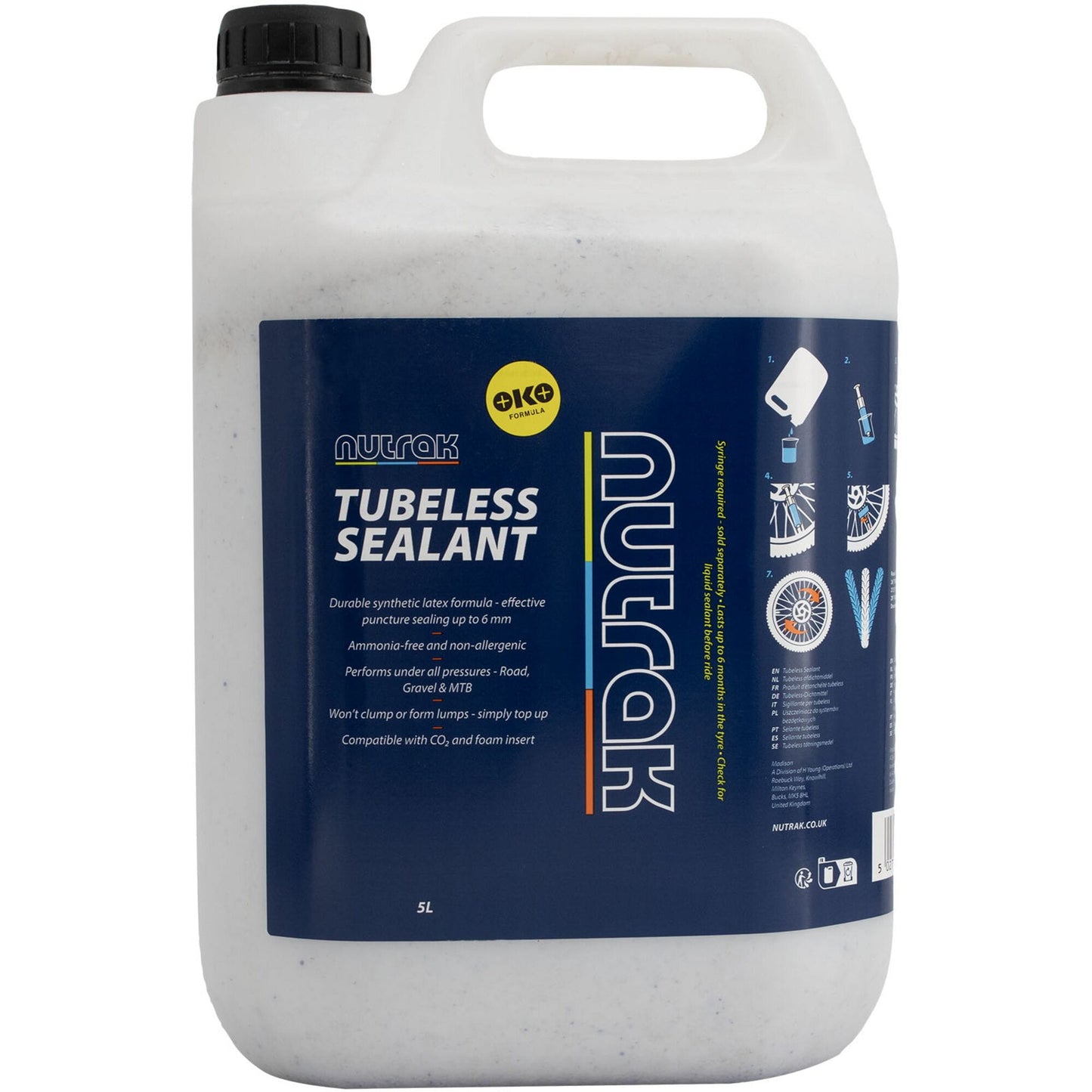 Nutrak tubeless tyres sealant