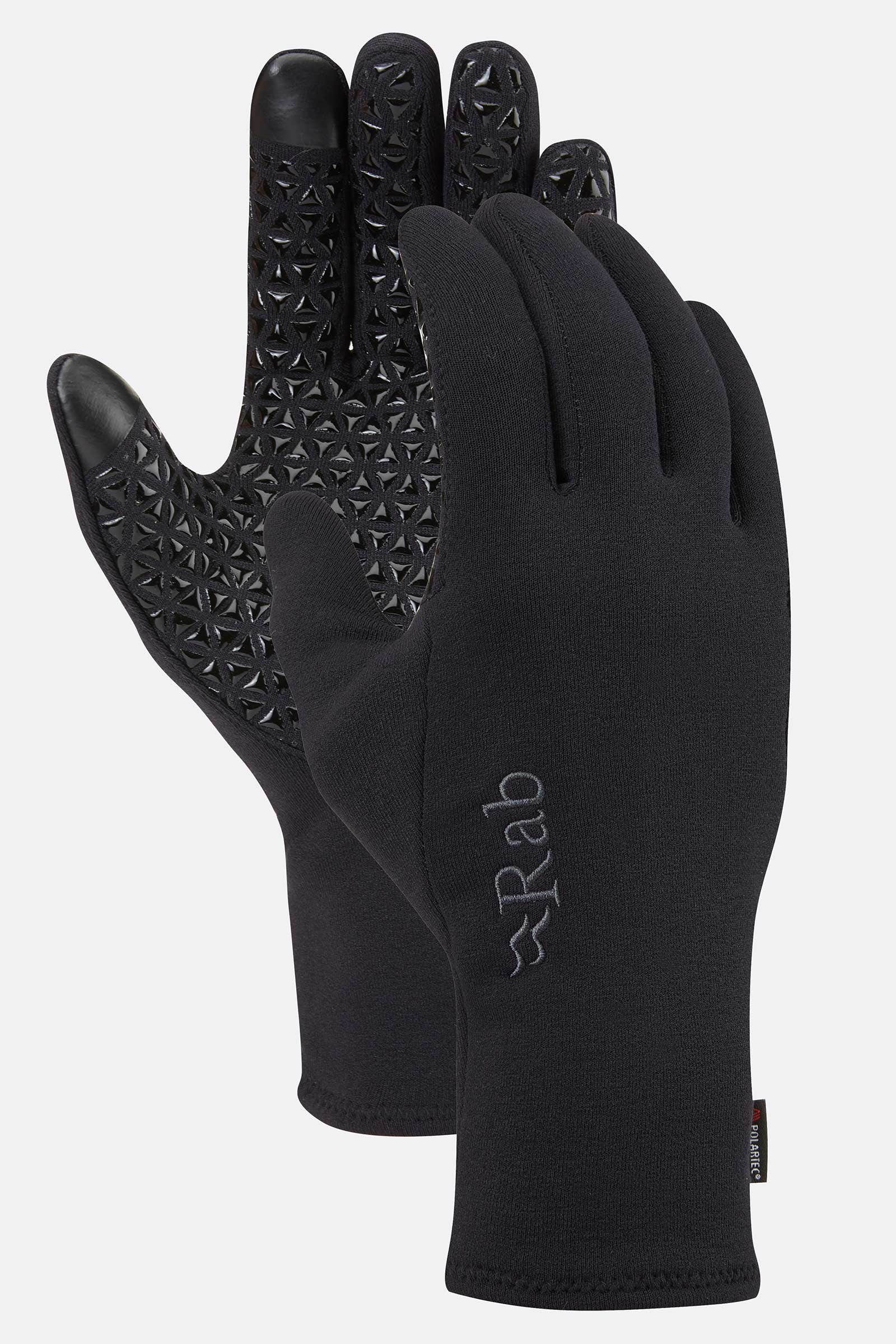 Power Stretch Contact Grip Glove - Black