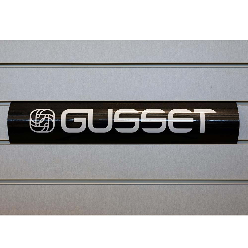 Gusset Components Slatwall Header Sign