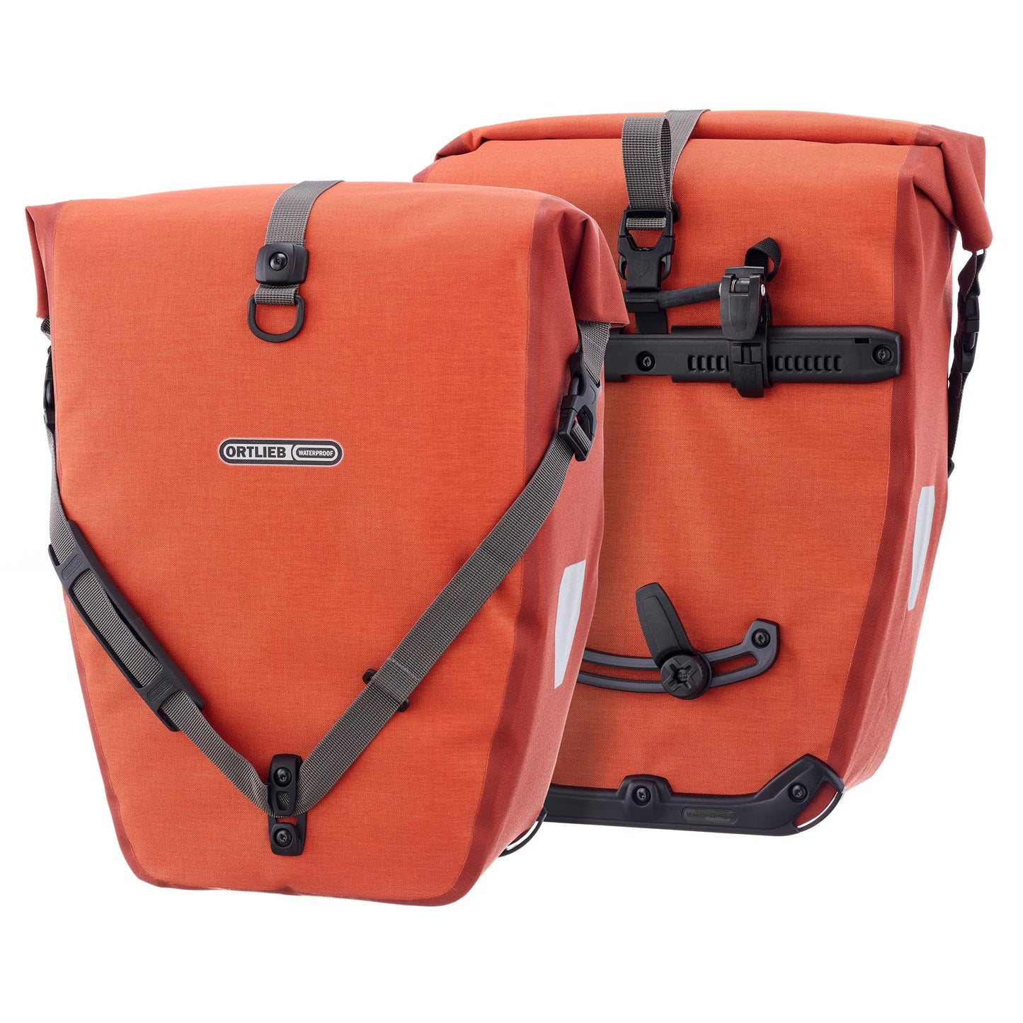Ortlieb Back Roller Plus Cr Ql2.1 Waterproof Panniers Pair 40 Litre 40 Litre (Pair) - Salsa/Dark Chili