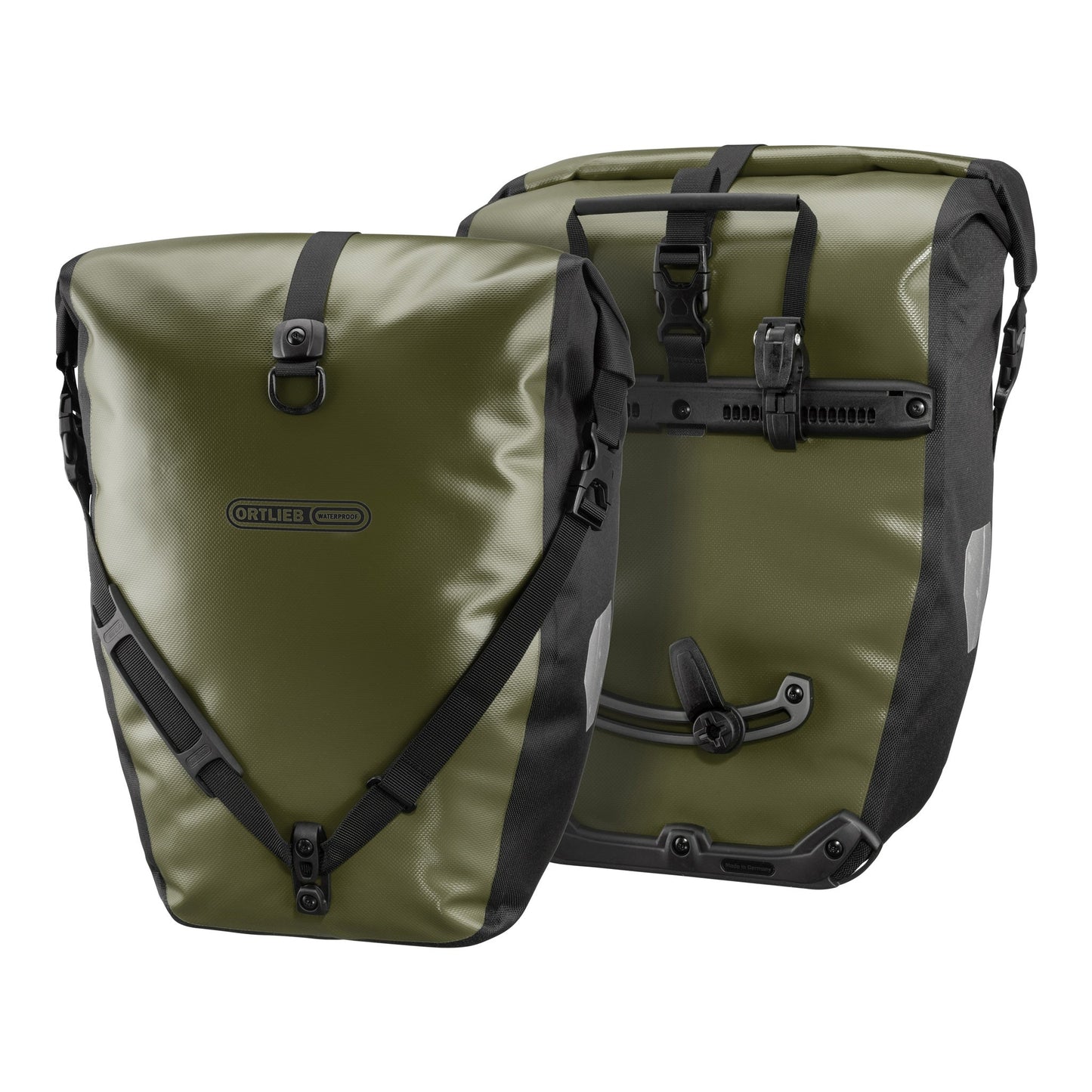Ortlieb Back Roller Classic Ql2.1 Waterproof Panniers 40 Litres 40 Litre (Pair) - Olive