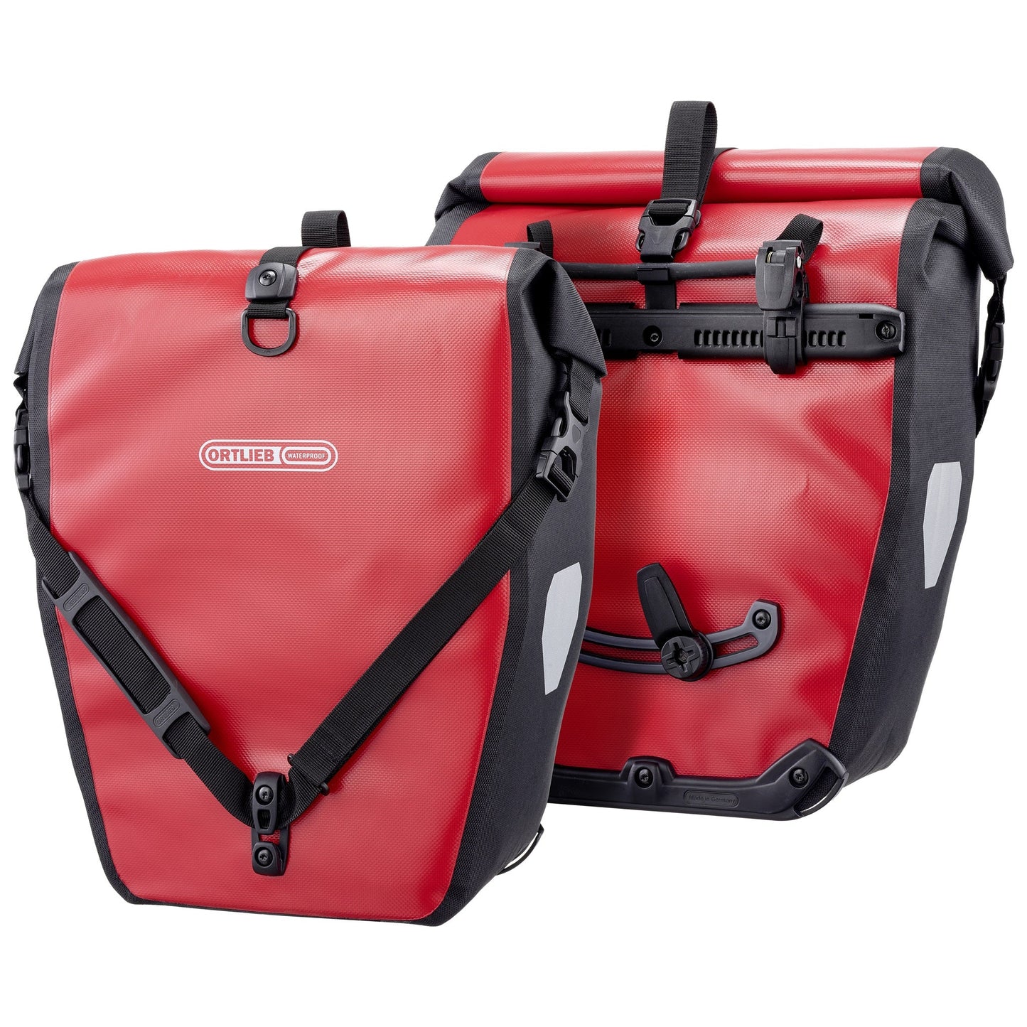 Ortlieb Back Roller Classic Ql2.1 Waterproof Panniers 40 Litres 40 Litre (Pair) - Red/Black