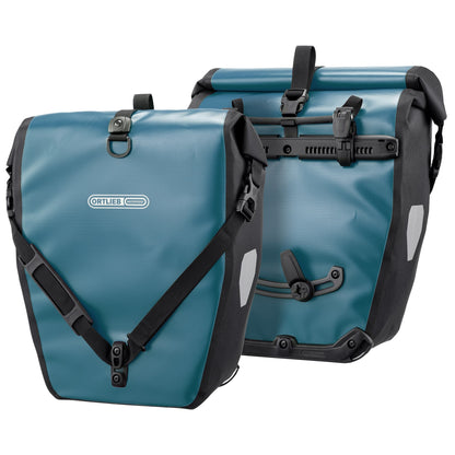 Ortlieb Back Roller Classic Ql2.1 Waterproof Panniers 40 Litres 40 Litre (Pair) - Petrol