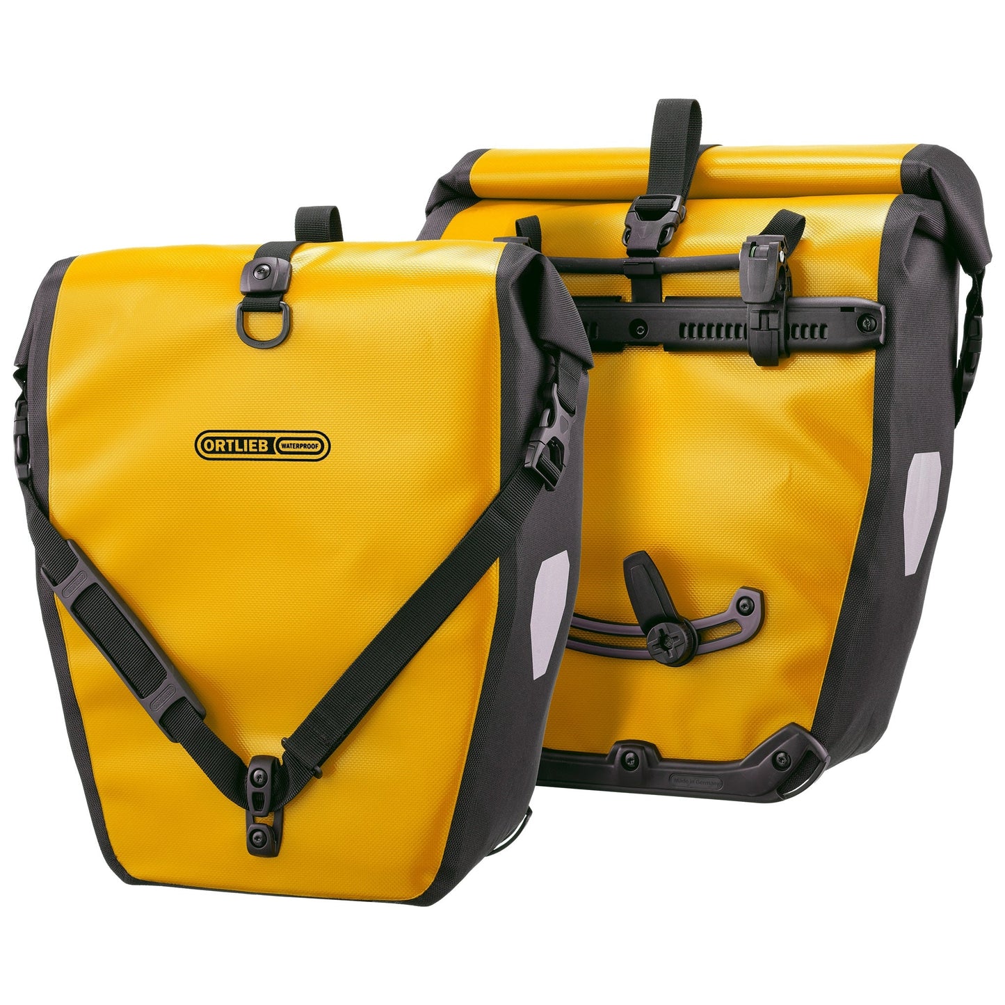 Ortlieb Back Roller Classic Ql2.1 Waterproof Panniers 40 Litres 40 Litre (Pair) - Sun Yellow