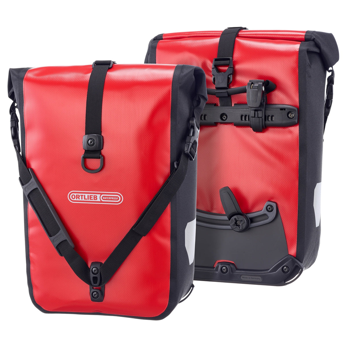 Ortlieb Sport Roller Classic Ql2.1 25 Litre Panniers 25 Litre (Pair) - Red/Black