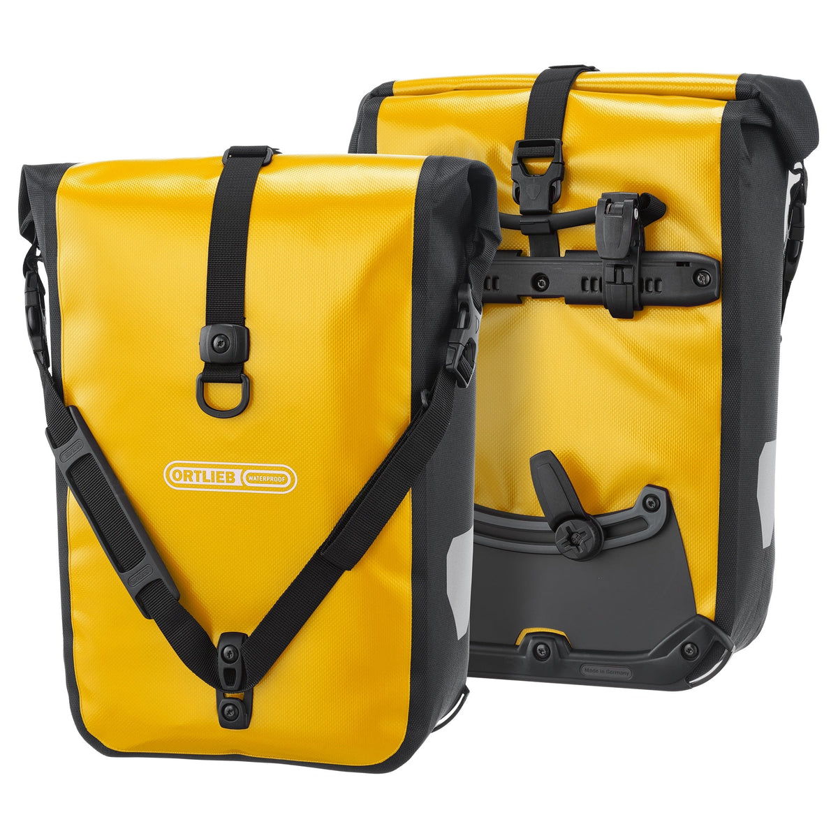 Ortlieb Sport Roller Classic Ql2.1 25 Litre Panniers 25 Litre (Pair) - Sun Yellow/Black