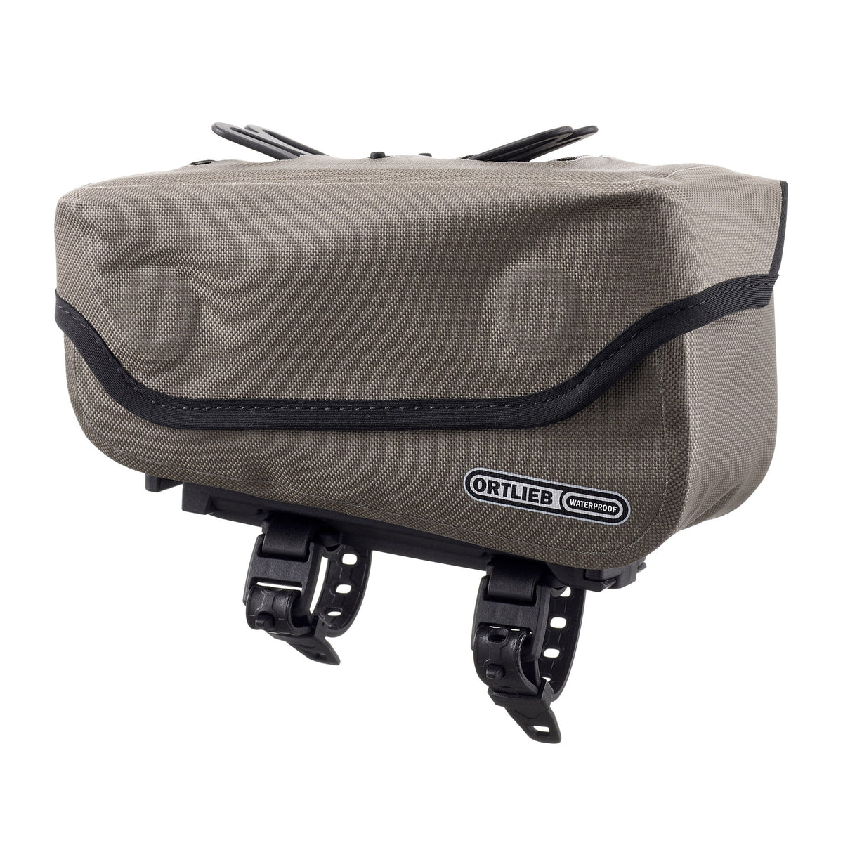 Ortlieb Toptube-bag W/ Tube-lock 1.5 Litre 1.5 Litre - Dark Sand