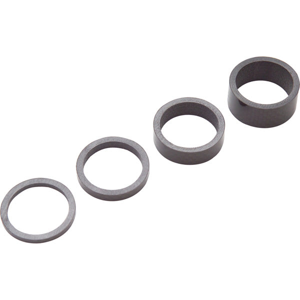 PRO Headset spacers, UD carbon, 3/ 5/ 10/ 15 mm, 1-1/4 inch