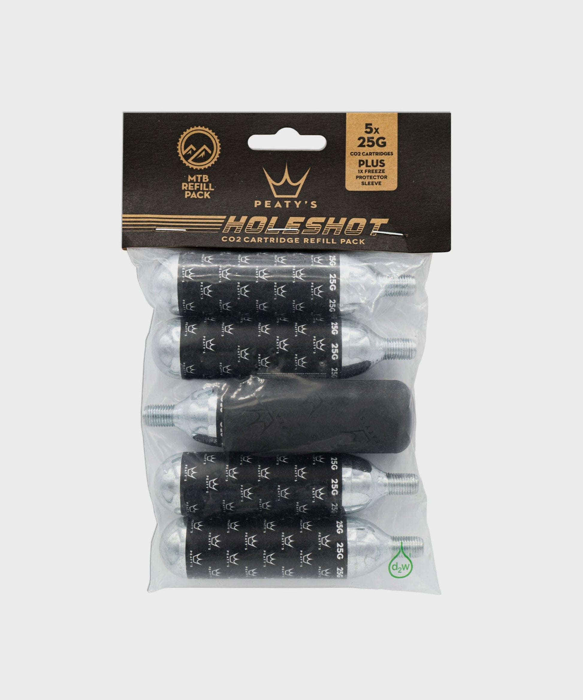 Peaty's Holeshot CO2 Cartridge Refill Pack - MTB (25g) -