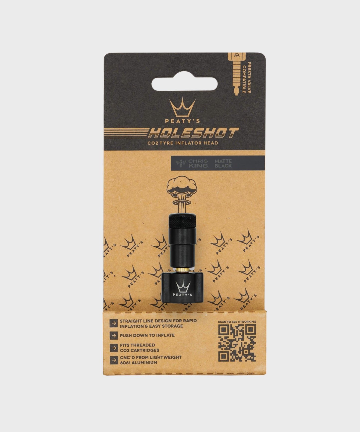 Peaty's Holeshot CO2 Tyre Inflator Head