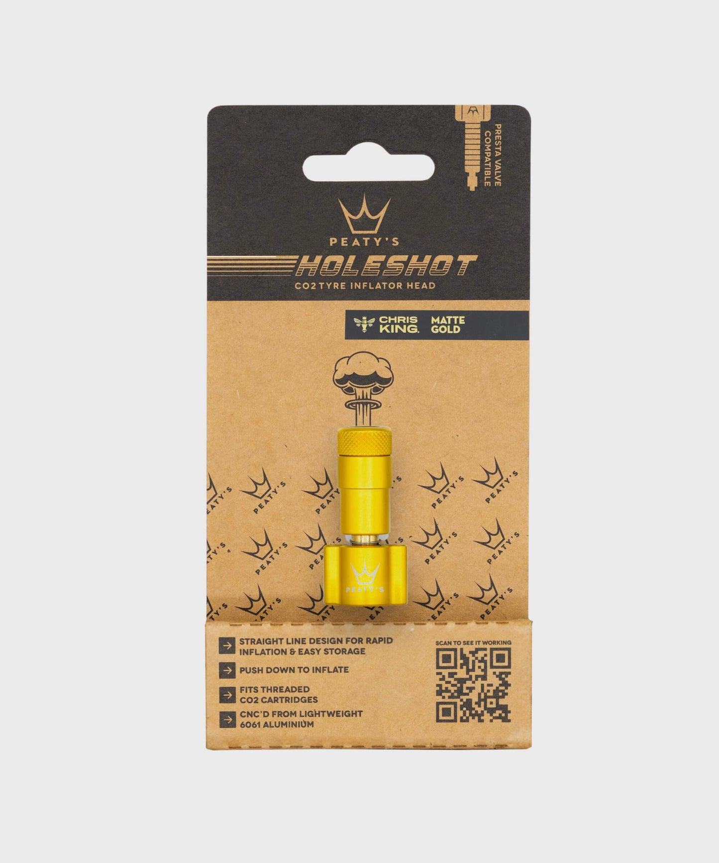 Peaty's Holeshot CO2 Tyre Inflator Head